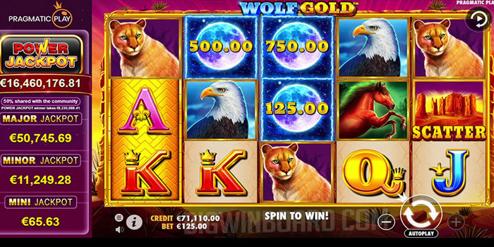 Fitur Free Spin Wolf Gold